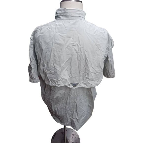 Columbia PFG medium tan button down - Picture 2 of 3